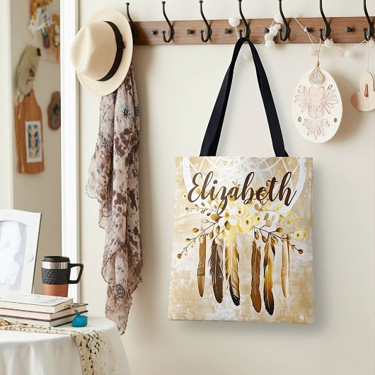 Droomvanger personaliseren tote bag