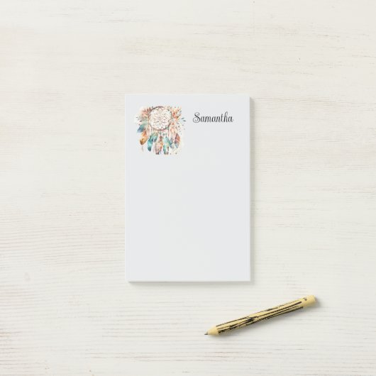 Droomvanger Persoonlijk Post-it® Notes (Op bureau)