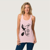 Droomvanger - Petroglyf-symbolen Zuidwesten Tanktop (Volledige Voorkant)