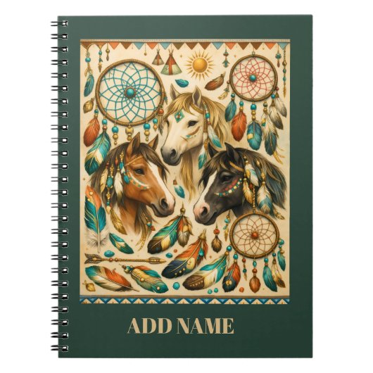 Droomvanger Pony's Notitieboek (Voorkant)