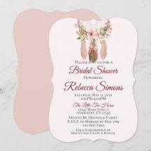 droomvanger | Shabby Chic Vrijgezellenfeest nodigt