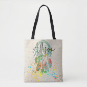 Droomvanger spat personalized tote bag (Voorkant)