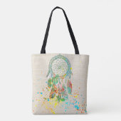 Droomvanger spat personalized tote bag (Achterkant)