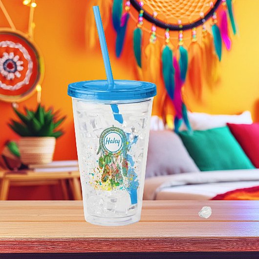Droomvanger spat persoonlijk acryl drinkbeker