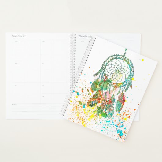 Droomvanger spatpaint planner (Display)