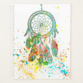 Droomvanger spatpaint planner (Voorkant)