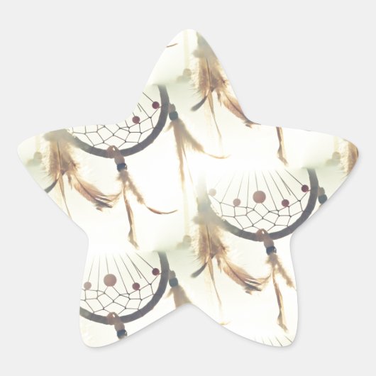 droomvanger ster sticker (Voorkant)