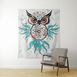 Droomvanger Uil Wandkleed