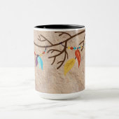 Droomvanger veren boom Kokopelli Mok (Midden)