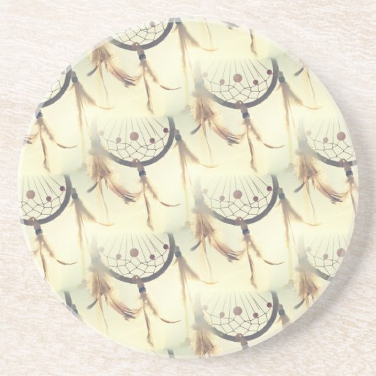 droomvanger zandsteen onderzetter (Voorkant)