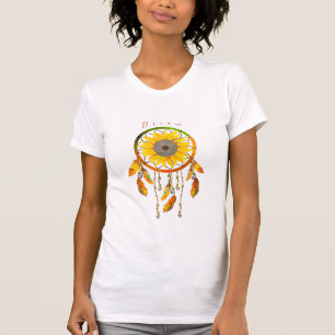 Droomvanger zonnebloem Dames T-Shirt