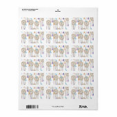 Droomvangerpatroon Etiket (Full Sheet)
