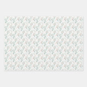 Droomvangers en veren pastel inpakpapier vel (Voorkant 3)