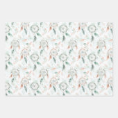 Droomvangers en veren pastel inpakpapier vel (Voorkant 2)