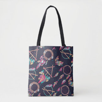 Droomvangers:  naadloos patroon. tote bag