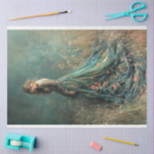 Droomveld Portret Dame Kunst Tissuepapier (Craft)