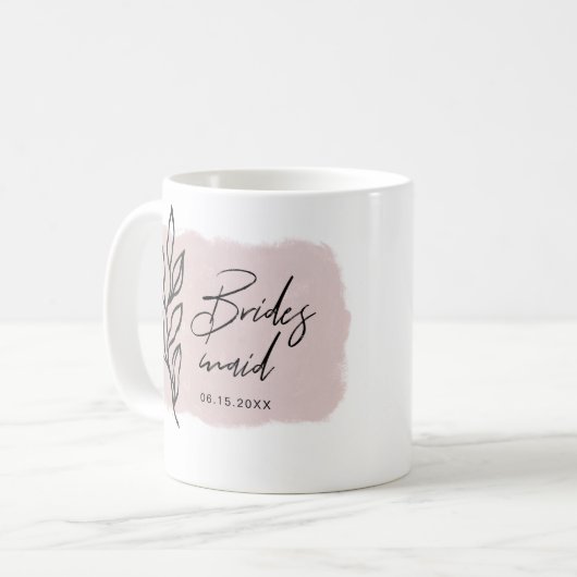 Droomvelden | Bridesmaid Script-Mok Koffiemok (Voorkant links)