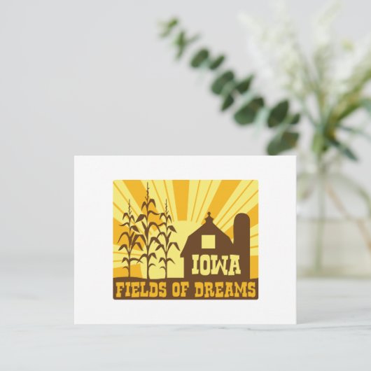 Droomvelden Briefkaart (Staand voorkant)