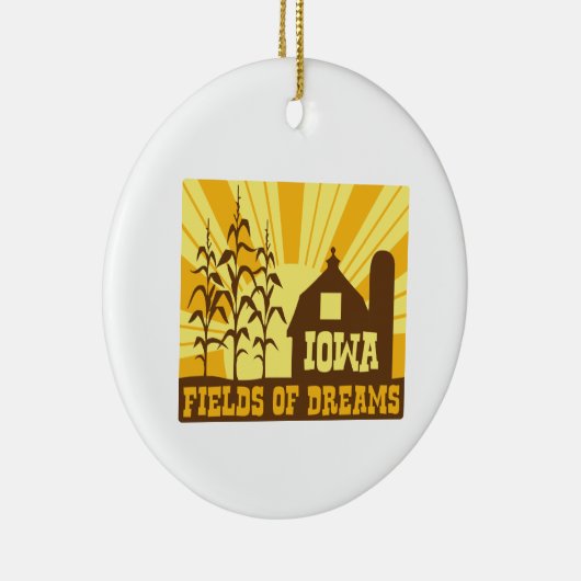 Droomvelden Keramisch Ornament (Rechts)