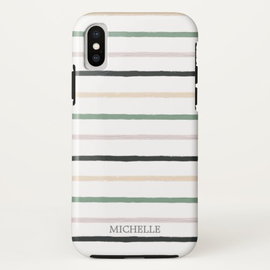 Droomvelden | Monogram iPhone-geval Case-Mate iPhone Case (Achterkant)