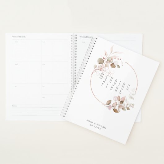 Droomvezel Wedding Blush Pink ID817 Planner (Display)