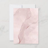 Droomvezel Wedding Blush Pink ID817 RSVP Kaartje (Achterkant)