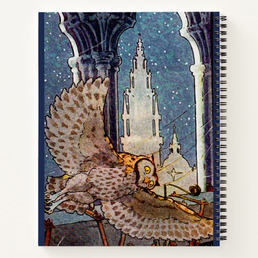 droomvleugel 's nachts notitieboek (Achterkant)