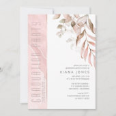 Droomvlies Afstuderen Blush Roze ID911 Kaart (Voorkant)