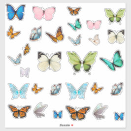 Droomvlinderstickers Sticker