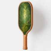 Droomvlucht in boslandschaduwen pickleball paddle (Links)