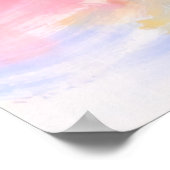 Droomvluchten van Suikerspin | Abstracte Hemelprin Poster (Hoek)