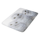 Droomvrouw Wisdom van Snowy Owls Badmat (Gekanteld)