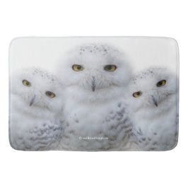 Droomvrouw Wisdom van Snowy Owls Badmat