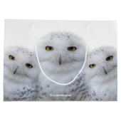 Droomvrouw Wisdom van Snowy Owls Groot Cadeauzakje (Achterkant)