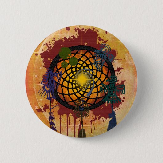 Droomwachter Ronde Button 5,7 Cm (Voorkant)