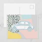 droomwagen briefkaart (Voorkant / Achterkant)