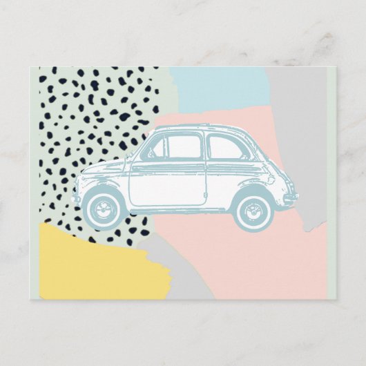 droomwagen briefkaart (Voorkant)