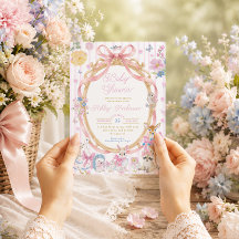 Droomwereld Bosdieren Meisje Baby Shower