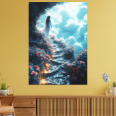 Droomwereld Canvas Afdruk (Insitu (Woonkamer))