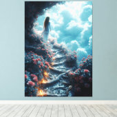Droomwereld Canvas Afdruk (Insitu (Houten vloer))