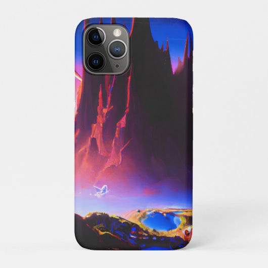 Droomwereld olieverfschilderij Case-Mate iPhone case (Achterkant)