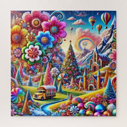 Droomwereld Wonderland Legpuzzel (Verticaal)
