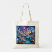 Droomwereld Wonderland Tote Bag (Achterkant)