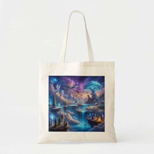 Droomwereld Wonderland Tote Bag (Voorkant)