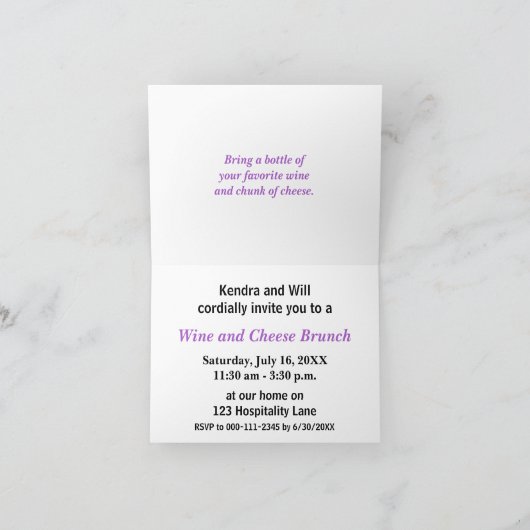 Droomzige Paarse en Blauwe Sweep (Binnen)