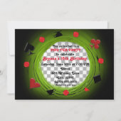 Droomzwevende THEEMIDDELEN FEEST Uitnodiging (Achterkant)