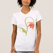 Drooping Flower Vrouwen T-shirt (Voorkant)