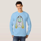 Droopy Bloodhound Hond T-shirt of Top (Voorkant volledig)