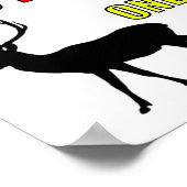 Drop 200lbs Grappig Jacht Poster (Hoek)