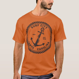 Drop Anchor bij Surf City North Olina T-shirt